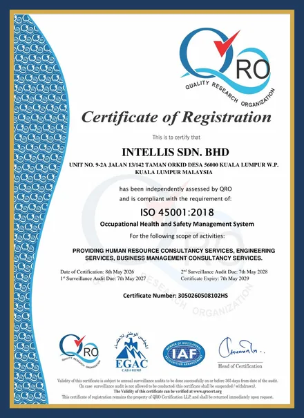 ISO 45001:2018 — Malaysia